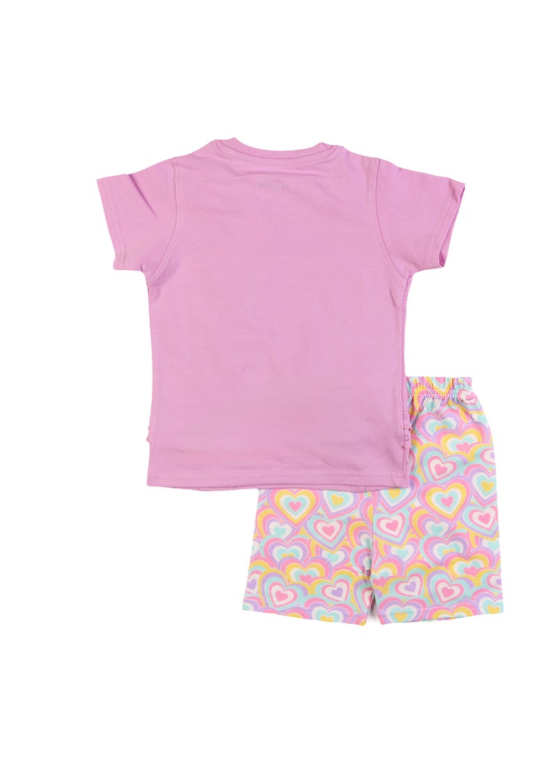Zercon Summer Pajama Set for Girls 7350 - Image 3