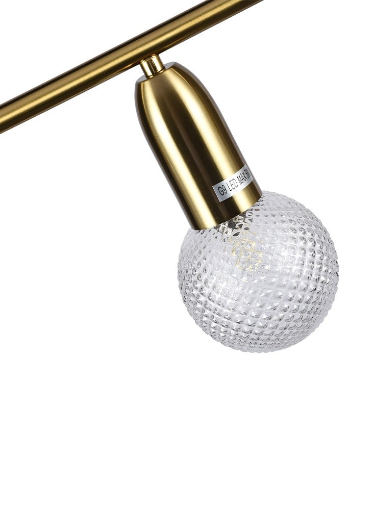 يوكاندل ثريا مودرن ذهبي لمبات نازلة - Image 4