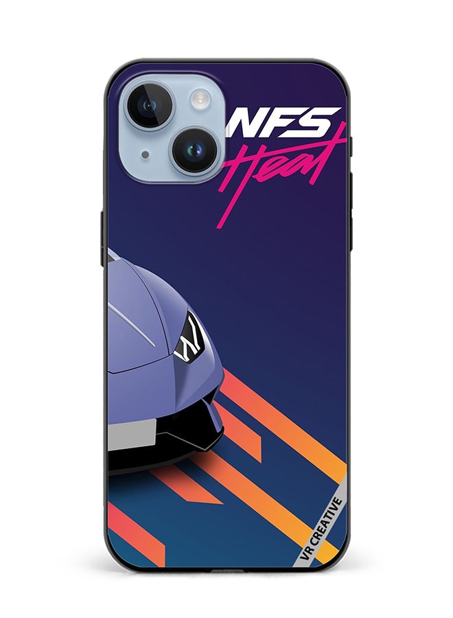 VR CREATIVE Protective Case Cover For Apple iPhone 15 Plus Car Design Multicolour - Image 1