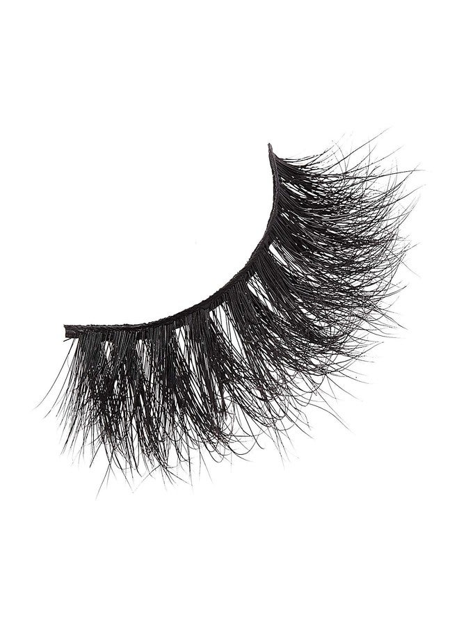 iEnvy i•ENVY False Eyelashes Real Mink Lashes Dramatic Long Eyelashes (Champagne Pink) - Image 5