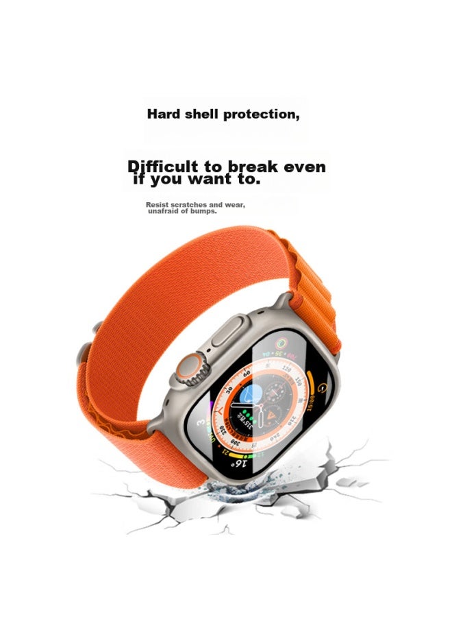 Watchbond Compatible With Iwatch Ultra Protective Case, Apple Watch Ultra 2 Full Coverage Protective Case, Integrated Screen Protector For Apple Watch Ultra, 49mm Shockproof And Scratch-resistant Protective Accessory - Image 4