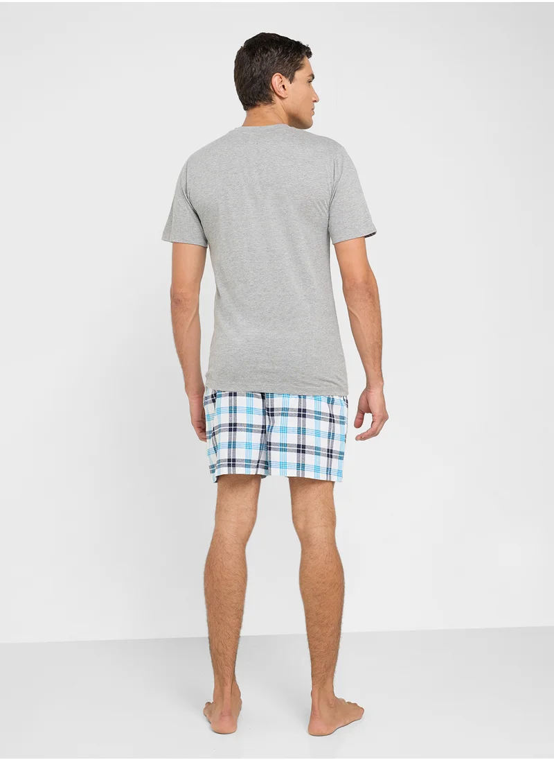سفنتي فايف Nightwear T-Shirt & Shorts Sets