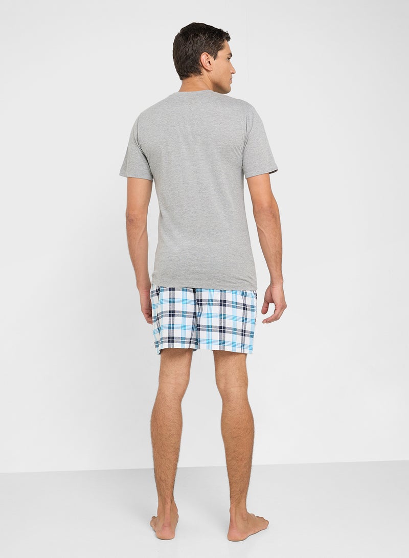 Seventy Five Nightwear T-Shirt & Shorts Sets  - Image 2
