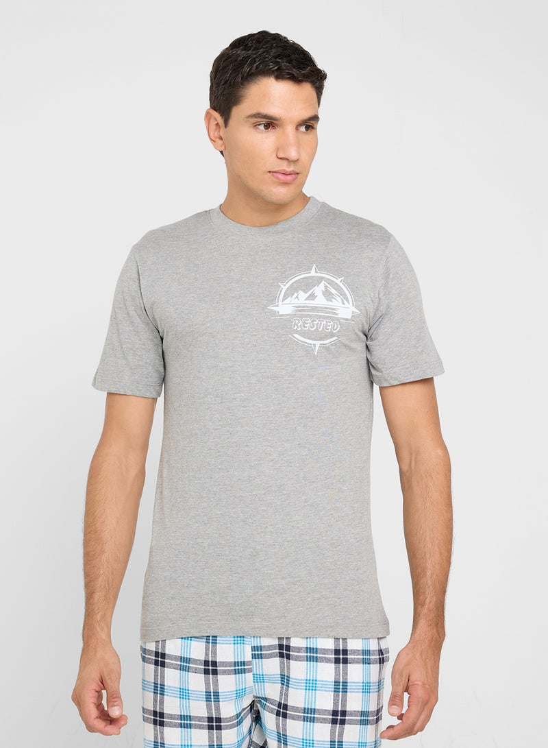 Seventy Five Nightwear T-Shirt & Shorts Sets  - Image 3