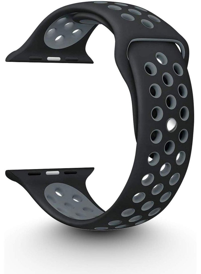 GULFLINK Silicone Watch Band 220mm Length for Apple iWatch 42/44/45 mm - Image 2