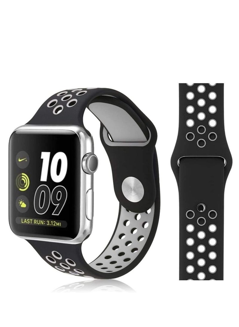 GULFLINK Silicone Watch Band 220mm Length for Apple iWatch 42/44/45 mm - Image 5