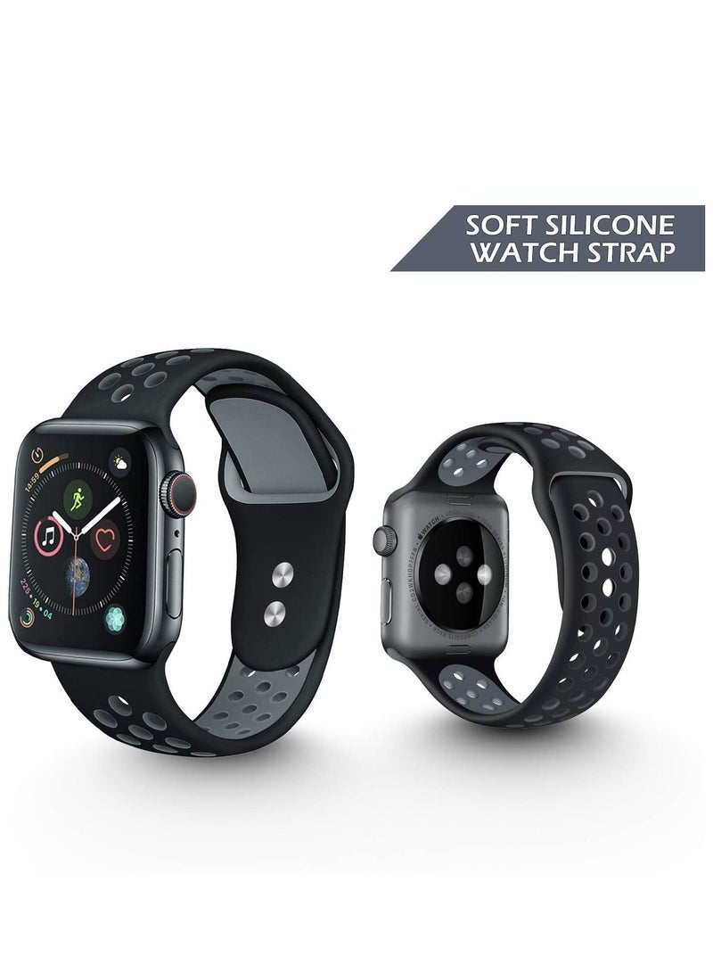 GULFLINK Silicone Watch Band 220mm Length for Apple iWatch 42/44/45 mm - Image 3