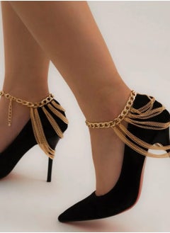 1pc Gold Anklet For High Heel Shoes - pzsku/Z4CD6385F54874EC48E3FZ/45/_/1700517418/f28adb77-32c3-4ef1-84ec-e1c83004bf2e