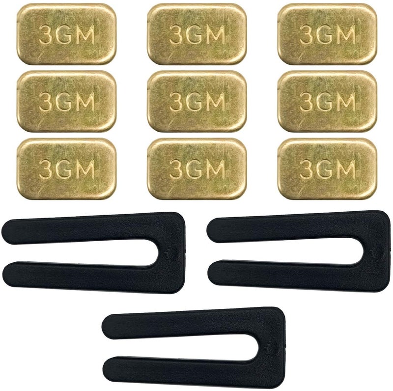 مجموعة توازن شفرات مروحة السقف 3 قطع من ألبرپل