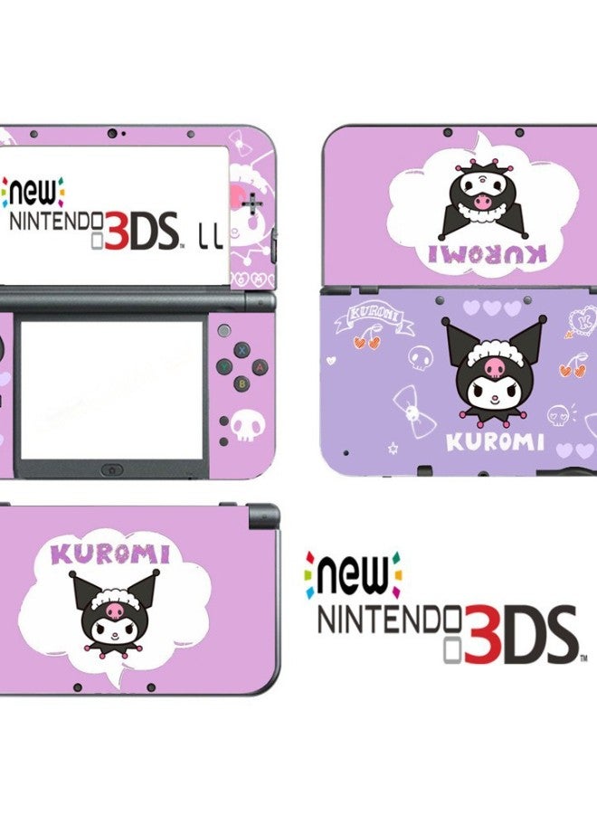 general 3dsll Skin Sticker Sticker Film Protection Sticker Seamless Matte VINYL Boss Three-Color:160 - Image 3