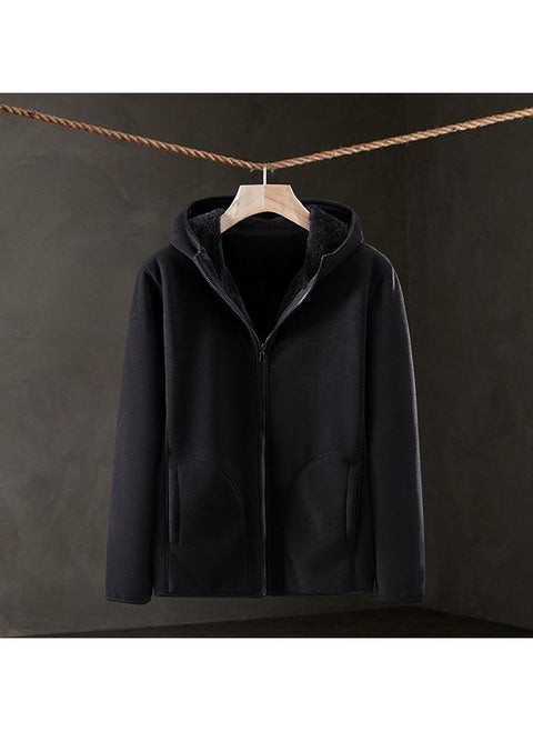 Comfortable Solid Color Outerwear That Can Be Worn On Both Sides