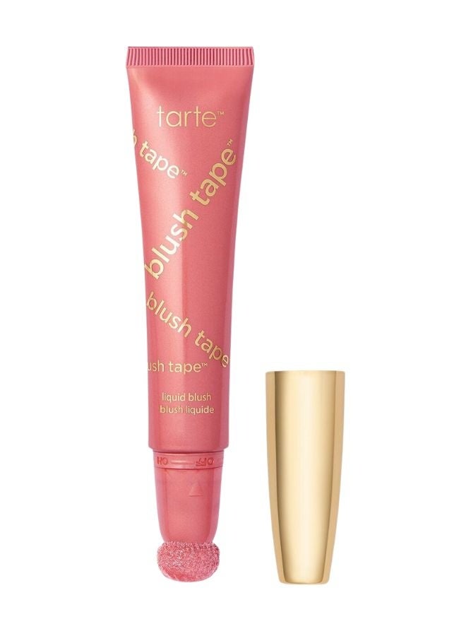 Tarte Cosmetics tarte Blush Tape™ Satin Liquid Blush – Buffed Rose, 12 mL | Soft Satin Finish, Long-Wearing Liquid Blush, Buildable Color, Lightweight, Seamless Blendable Formula - Image 1