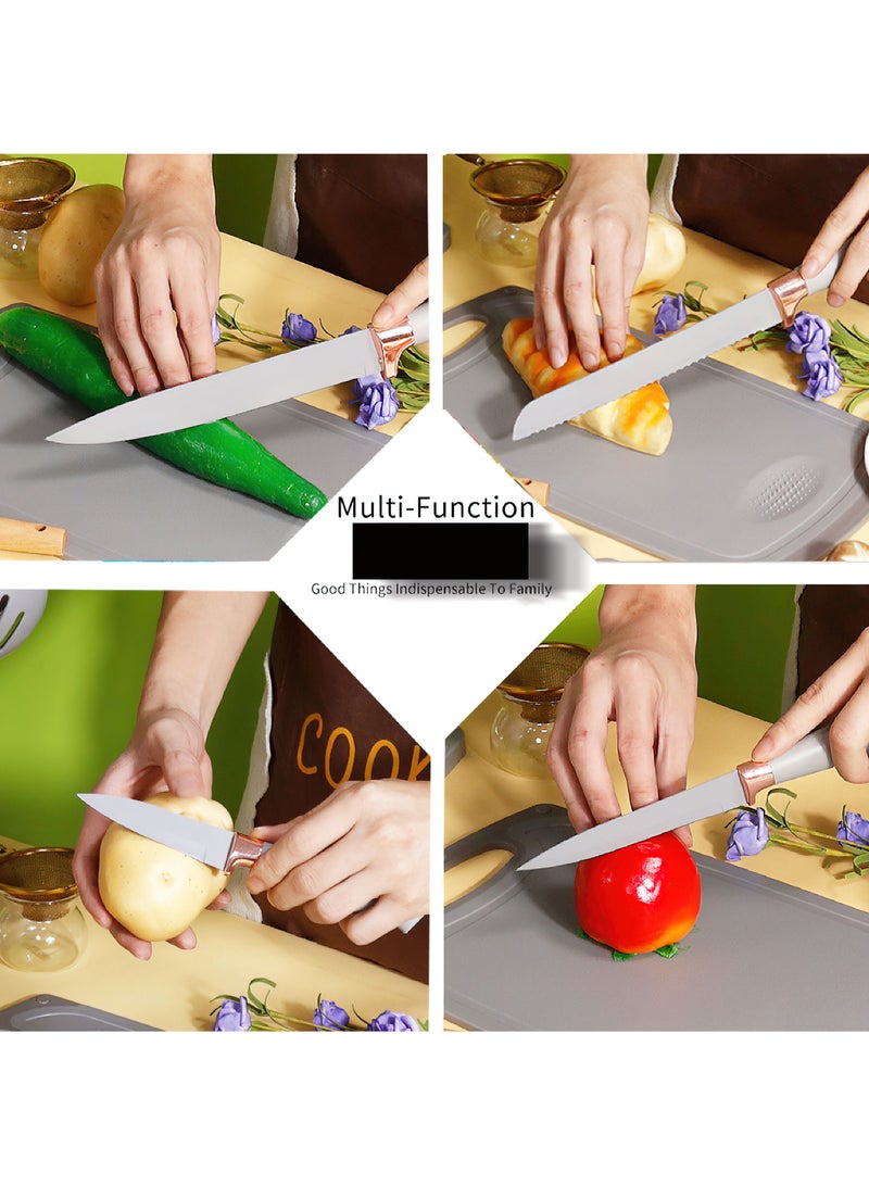 جولدفش طقم أدوات مطبخ من السيليكون مكون من 19 قطعة - Image 4