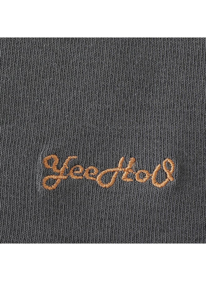 Yeehoo Kids T-shirt Spring And Autumn Long Sleeve Outdoor Boys Solid Color Casual Girls Pullover - Image 5