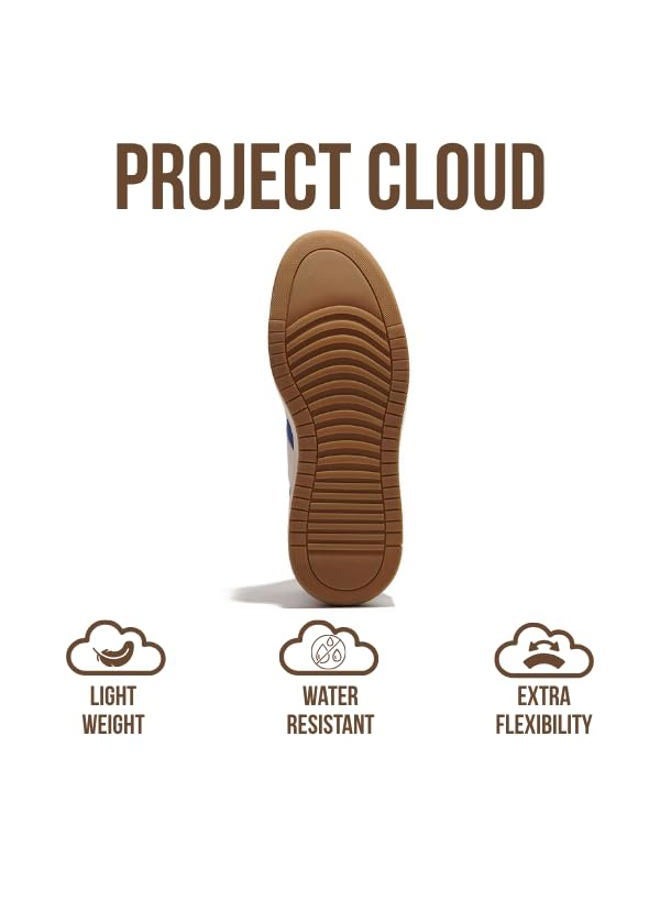 Project Cloud Platform Sneakers for Women - Lightweight Memory Foam Insole Fashion Sneakers for Women Footwear - Non-Slip Womens Sneakers Platform Shoes Women's Fashion (Nita), Blue, 11 - Image 5