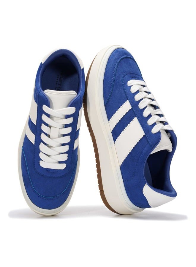 Project Cloud Platform Sneakers for Women - Lightweight Memory Foam Insole Fashion Sneakers for Women Footwear - Non-Slip Womens Sneakers Platform Shoes Women's Fashion (Nita), Blue, 11 - Image 1