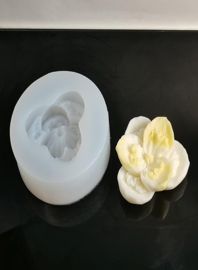 MATIN IMPEX Rose Flower Silicone Candle Mold Soap Fondant Cake Chocolate Candy Baking Plaster Epoxy Resin Clay Mold (WCM394) - Image 4