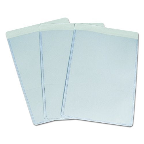 C-Line Self-Adhesive Shop Ticket Holders, 5 x 8 Inches, Clear, 50 per Box (70058) - Image 2