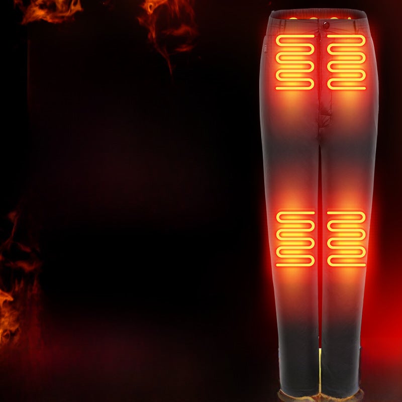 Generic Heated Cotton Pants with Smart Warmth for Elderly [M] Suggested 45.00 kg-52.50 kg 