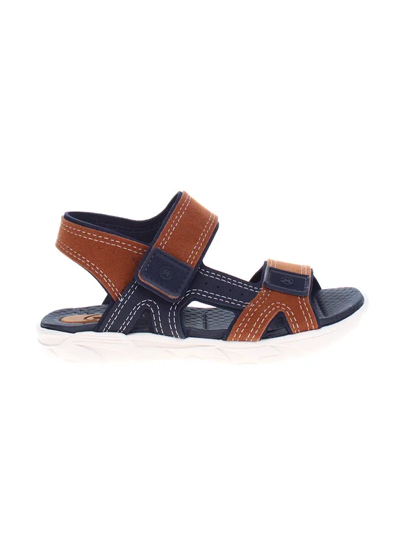 MOLEKINHO Molekinho Boys Sandals With Back Strap Caramel | Made In Brazil