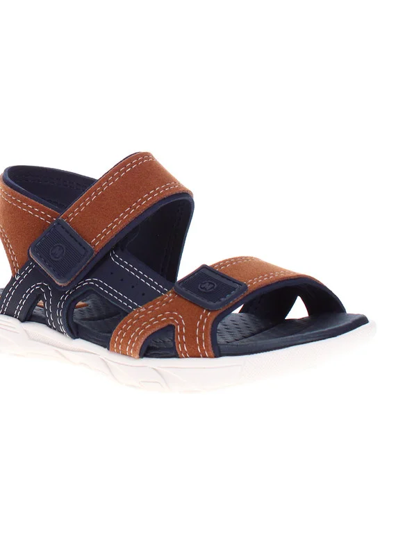 MOLEKINHO Molekinho Boys Sandals With Back Strap Caramel | Made In Brazil