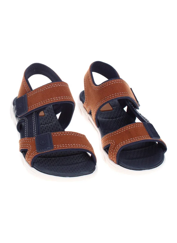 MOLEKINHO Molekinho Boys Sandals With Back Strap Caramel | Made In Brazil