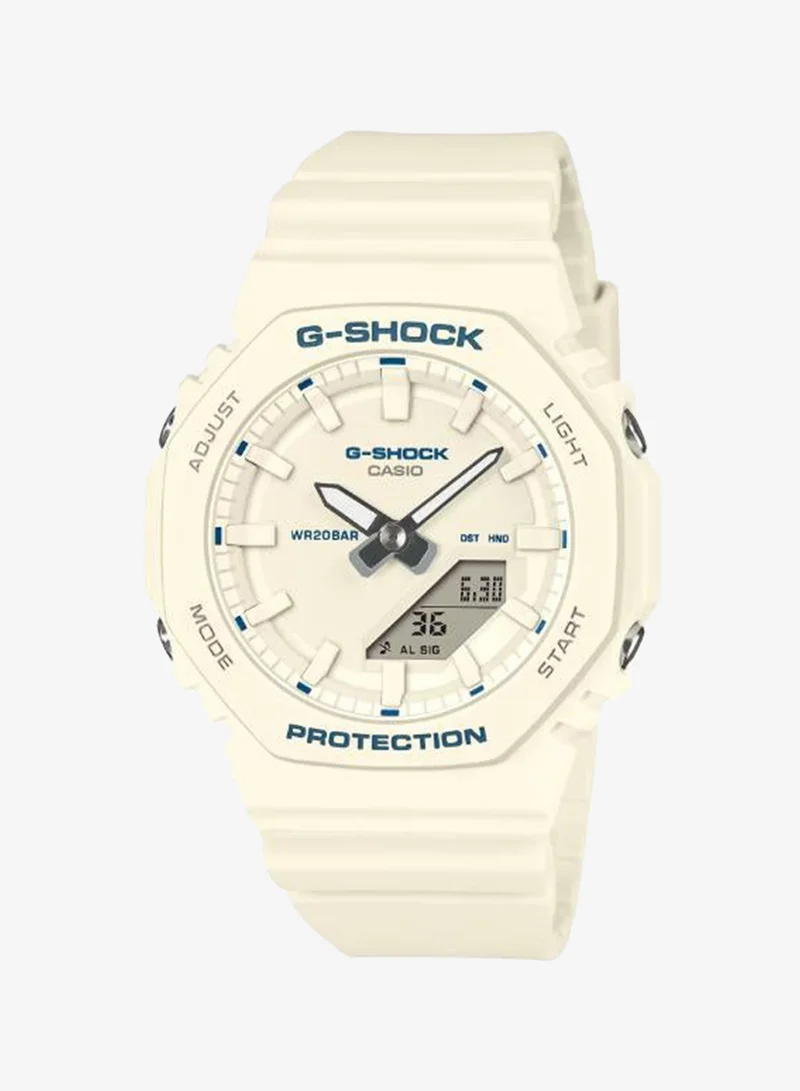 G-shock Women's Resin Band Analog Digital Watch GMA-P2100BA-7ADR - 46 × 40.2 mm