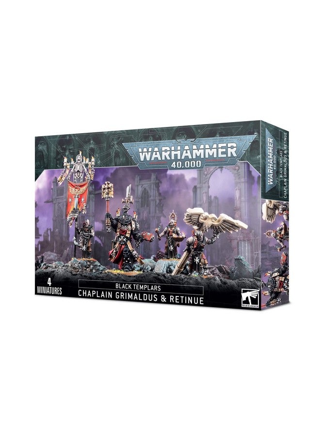 Games Workshop - Warhammer 40,000 - Black Templars: Grimaldus & Retinue