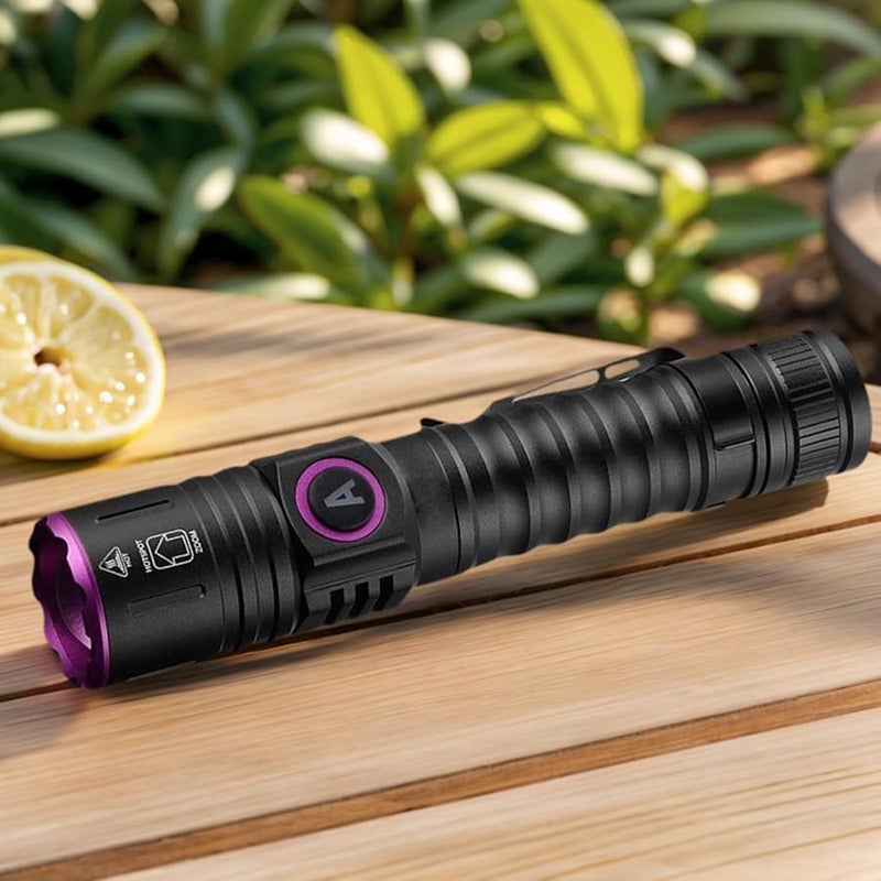 Rechargeable Blood Tracking Flashlight High Intensity LED Night Vision Trail Finder for Hunting Camping Outdoor Use - Image 4