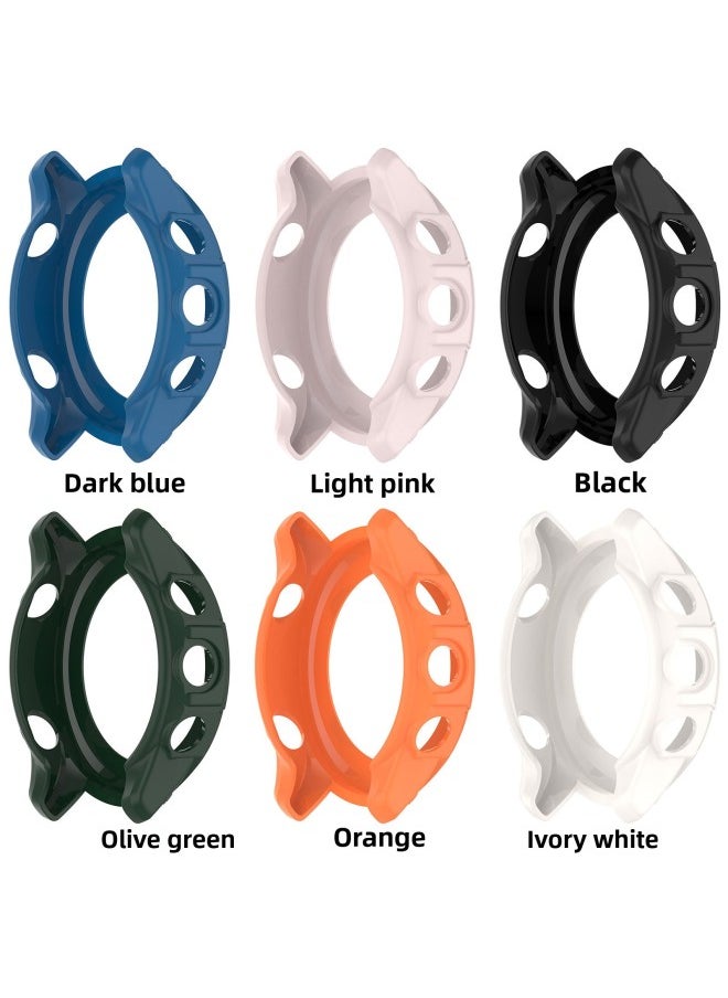 Generic - Garmin Watch Garmin Forerunner955 Half Pack Armor Protective Case-Color:Dark Blue - Image 1