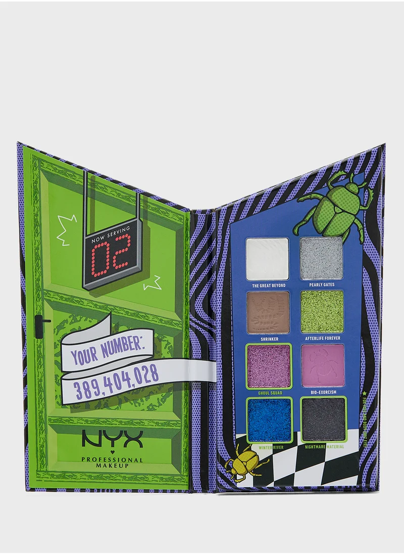 NYX PROFESSIONAL MAKEUP Beetlejuice Shadow Palette 01