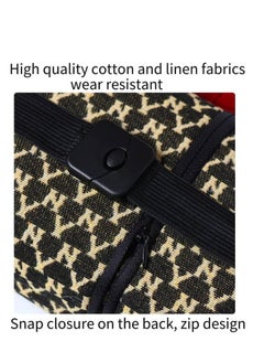Generic Car Tissue Holder, Dispenser Organiser Rear Seat Headrest Hanging Tissue Box with Adjustable Shoulder Strap, Cute Car Interior Accessories for Office Home Car Decoration Storage, 1Pcs  - Image 3