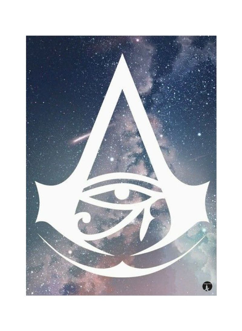 RKN Assassin's Creed Printed Mousepad White/Blue/Brown