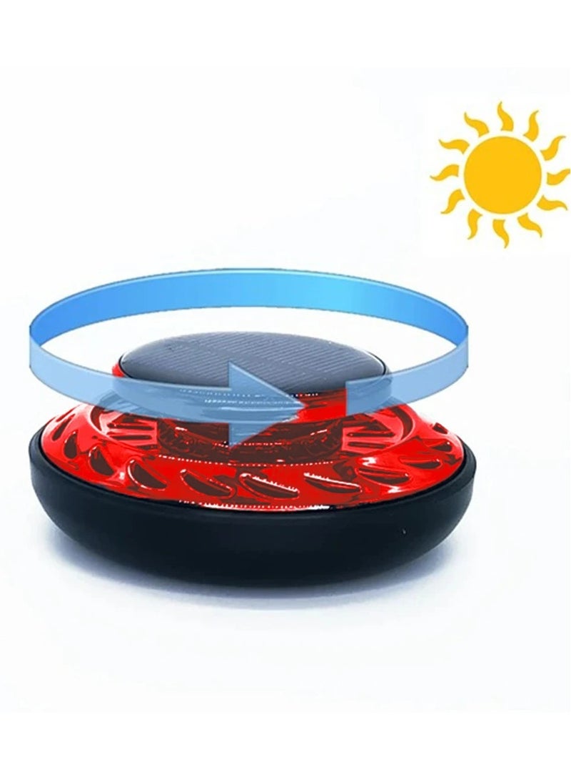 جينغ موزع معطر جو للسيارة من جينج سولار تشارج مع عطرين من النباتات النقية - Image 3