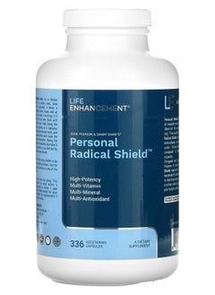 Life Enhancement Durk Pearson & Sandy Shaw's Personal Radical Shield 336 Vegetarian Capsules 