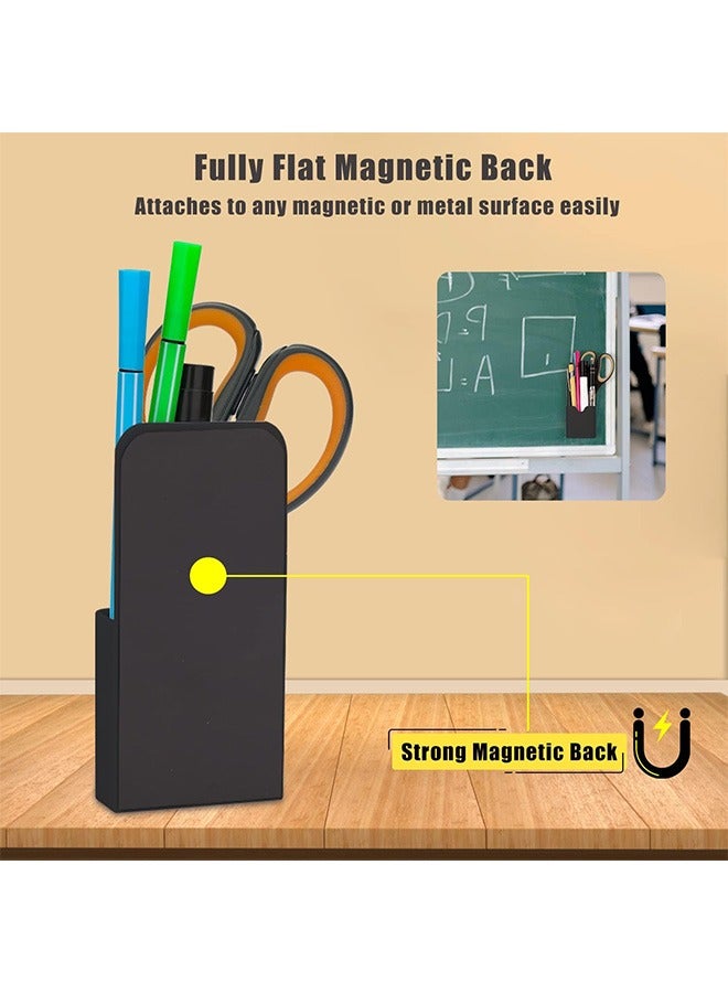 Generic 2 Pcs Magnetic Marker Pen Holder, Wall Mount Marker Holder, Home Office Supplies  - Image 3