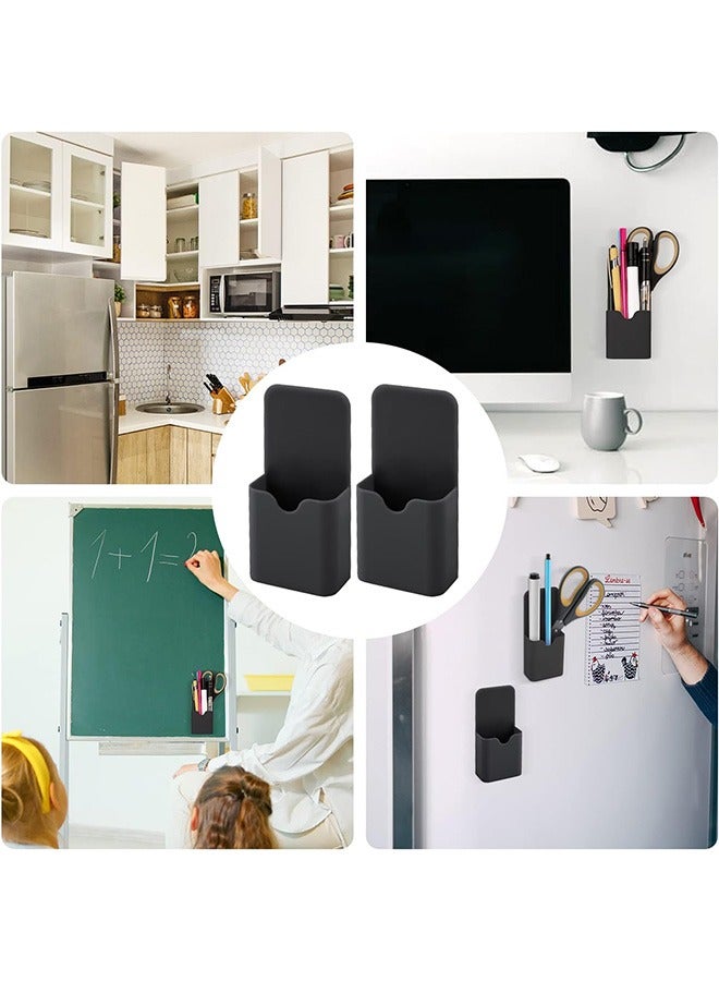 Generic 2 Pcs Magnetic Marker Pen Holder, Wall Mount Marker Holder, Home Office Supplies  - Image 5
