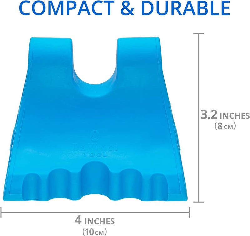 Body Back The DaVinci Tool Soft Self Massage Wedge - Versatile Neck, Shoulder & Leg Massage Device for Pain Relief - Image 3