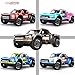 RCAWD Mojave Grom 116 Slash 4X4 PreGlued Wheel Tire Set Balance Grip Durability Nylon Rubber 12mm Hex Adapter 4mm for Traxxas ARRMA Upgrades Part All Terrain Adaptation 4pcs Titanium - Image 4