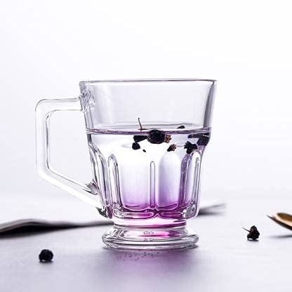 bellemax 200 ML Insulated Glass Tea Cups Coffee Mugs with Handle Double Wall Tea Cup for Latte Espresso Set of6 Tengol Tea Cup 150 ML 6 - Image 3