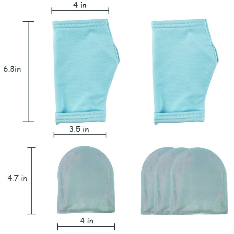 coldchill Reusable Cold Therapy Socks, Gel Ice Pack for Feet Heels Injuries Swelling, Hot and Cold Therapy Socks for Plantar Fasciitis Neuropathy Chemotherapy Pain Relief for Foot Ankle (Pink) - Image 5