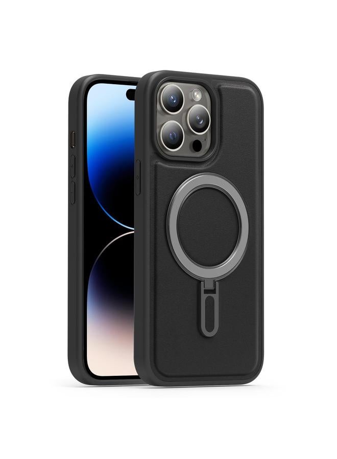 اس-توب جراب لهاتف iPhone 14 Pro Max مزود بحامل MagSafe فضي اللون ومضاد للصدمات - Image 1