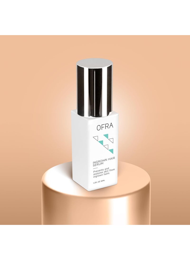 OFRA Ofra Ingrown Hair Serum  Ingrown Hair Treatment  Prevents Ingrown Hair Exfoliates the Skin  Reduces Irritation  Shaving Serum and After Shave  1oz30ml  - Image 4