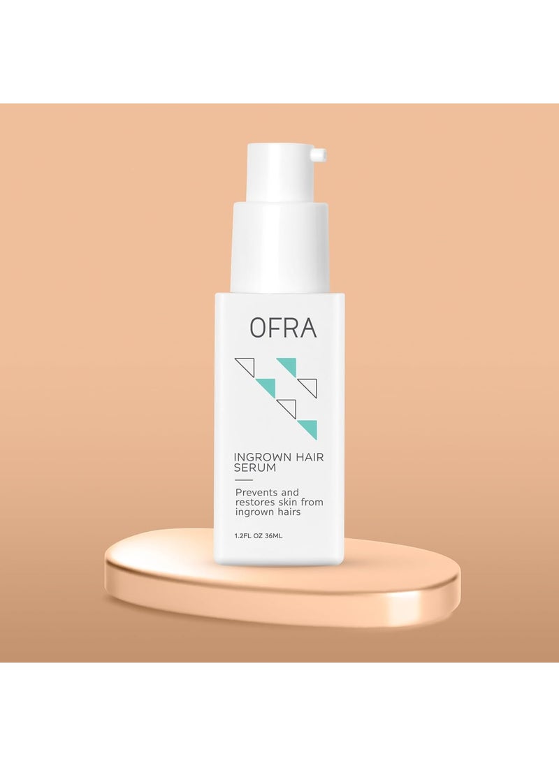 OFRA Ofra Ingrown Hair Serum  Ingrown Hair Treatment  Prevents Ingrown Hair Exfoliates the Skin  Reduces Irritation  Shaving Serum and After Shave  1oz30ml  - Image 2