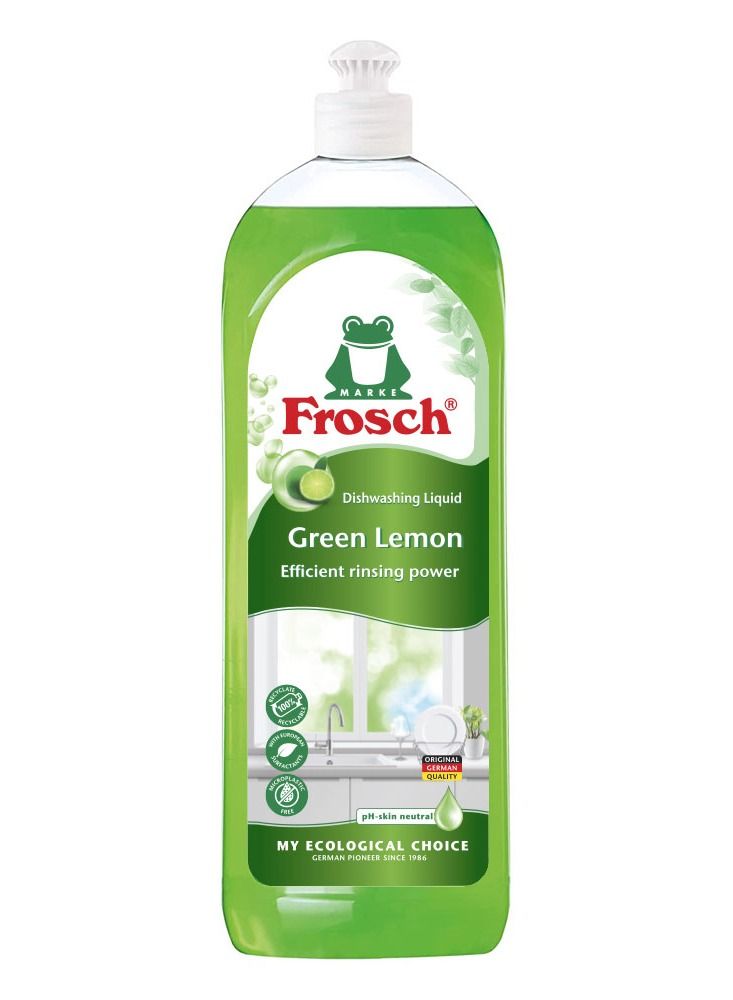 Frosch Dishwashing Liquid Green Lemon 750ml