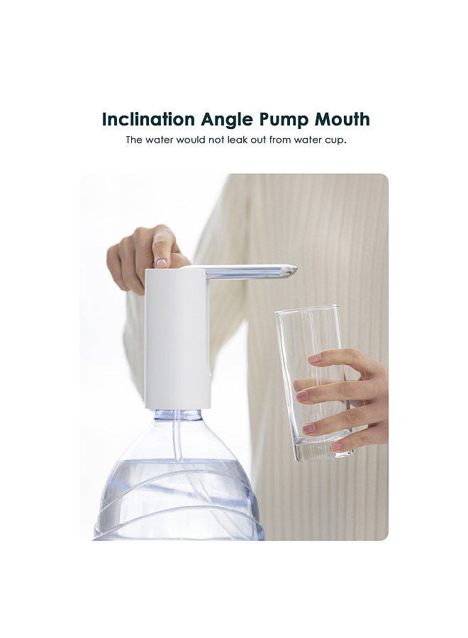 Foldable Water Pump Home Use Portable Electric Water Jug Dispenser Universal USB Charging Drinking Water Pump  - Image 2