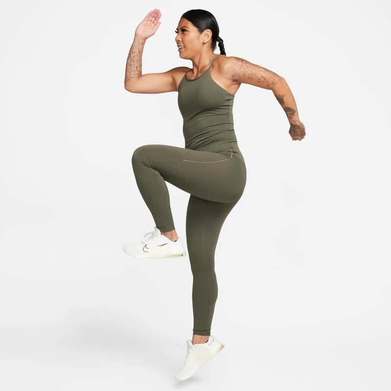 Nike Green Women's Zenvy Dri-FIT Tank Top for Women | Best Price UAE