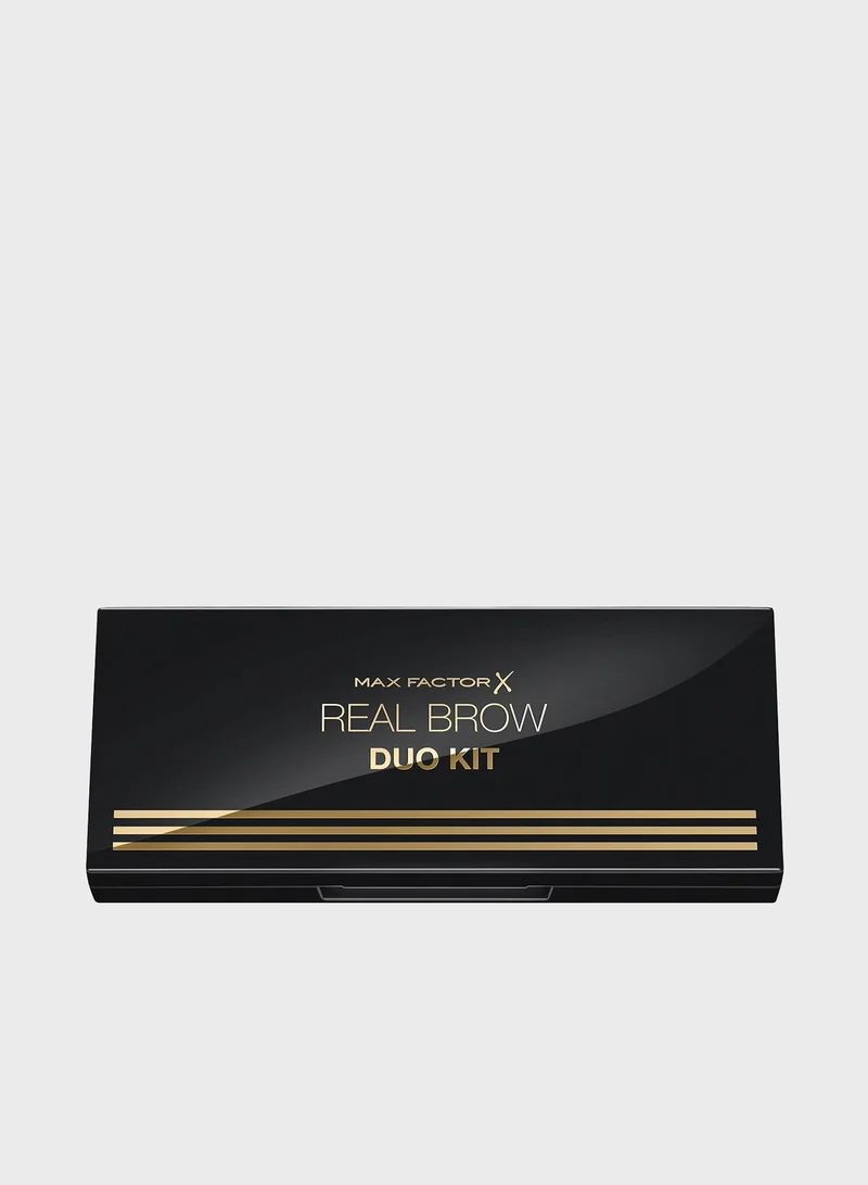 Max Factor Real Brow Duo Kit 03 Dark, 5.5 g