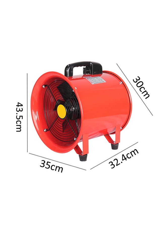 مروحة تهوية محمولة مروحة تهوية صناعية مروحة استخراج العادم عالية الطاقة - Image 4