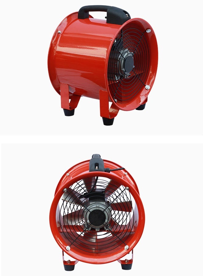 مروحة تهوية محمولة مروحة تهوية صناعية مروحة استخراج العادم عالية الطاقة - Image 3